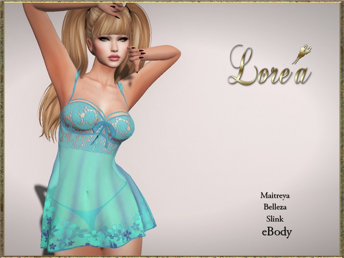 LR -Dress  Autan Bleu