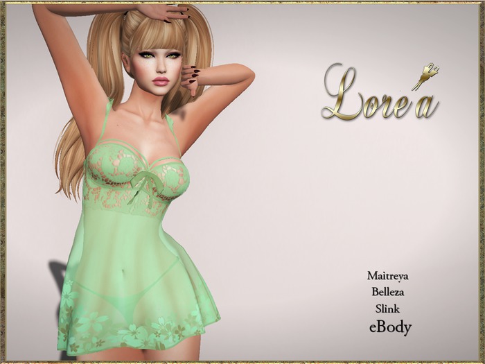 LR -Dress Autan Green