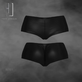 Second Life Marketplace - [HU] Kyara Boxers_Black_Maitreya_bag