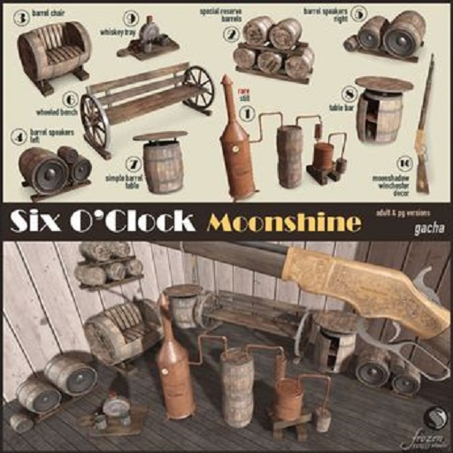 Six o'clock - TNL [MOONSHINE-5] Barrel Speakers Right*