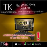 Wiko quiz add on - your own quiz questions