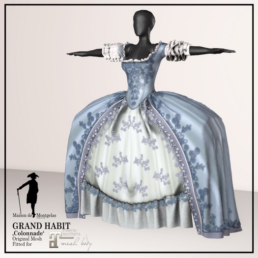 MdM - Grand Habit - Colonnade blue (Maitreya)