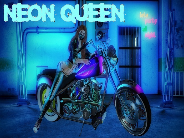 ~Cake Diva Bikes~ Neon Queen