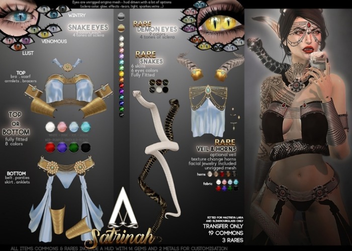 .aisling. {ML-Satrinah} Snakes RARE