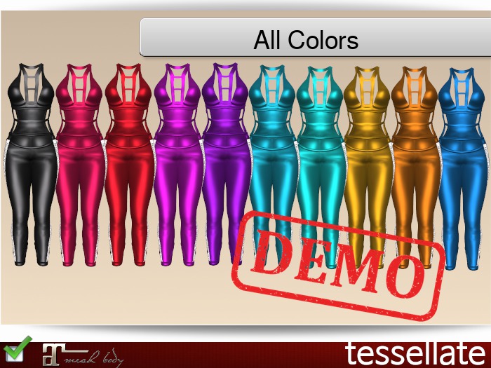 Tessellate Body Suit DEMO