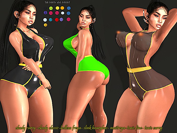 T.P.G.P Swimwear/BODYSUIT*^*HUD