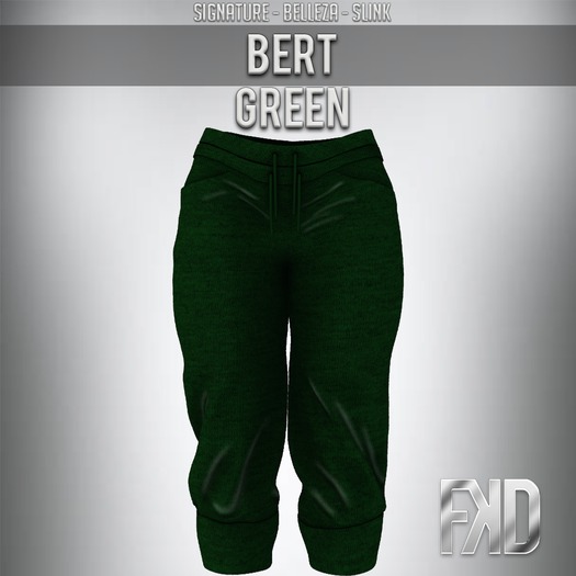 [FʞD] BERT - PANTS - GREEN
