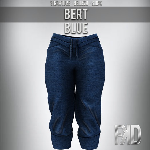 [FKD] BERT - PANTS - BLUE