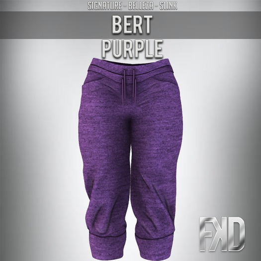 [FKD] BERT - PANTS - PURPLE