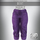 [FʞD] BERT - PANTS - PURPLE
