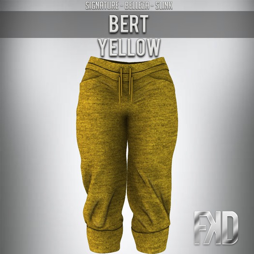 [FKD] BERT - PANTS - YELLOW