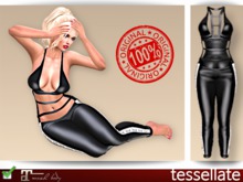 Tessellate Body Suit Black