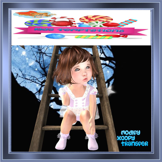 Kids Temptations - Single Ruffle Socks - Purple 2