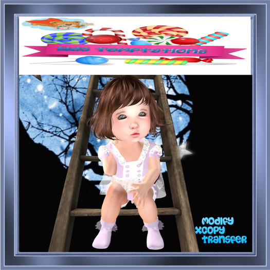 Kids Temptations - Single Ruffle Socks - Purple 1