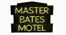 BUENO-Master Bates Motel Sign -Yellow