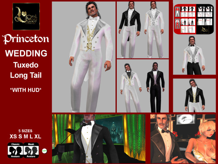 [ L&P ] **PROMO** PRINCETON WEDDING TUXEDO WITH HUD