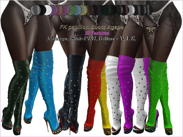 FK papillon Boots Agape Demo
