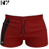 Nero - Magnus Beach Short - Red \ Black