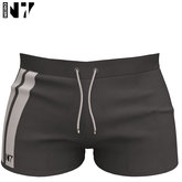 Nero - Magnus Beach Short - Grey \ White