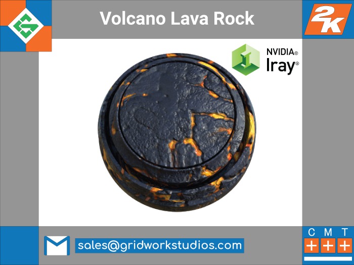 Volcano Lava Rock