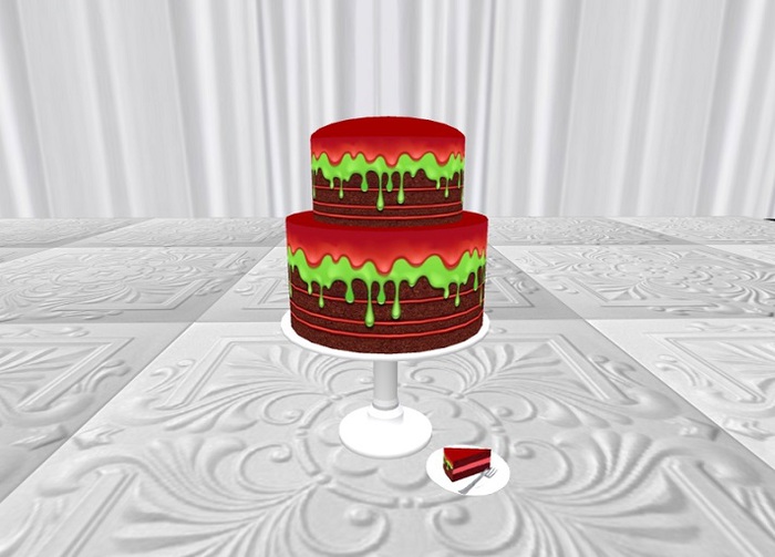 Christmas Drip Cake