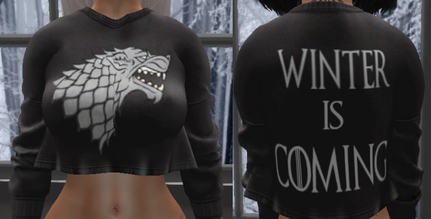 Game Of Thrones House Tops - {The Merchant Kitty}