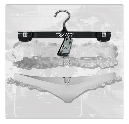 Razor /// Serenity Lingerie - White