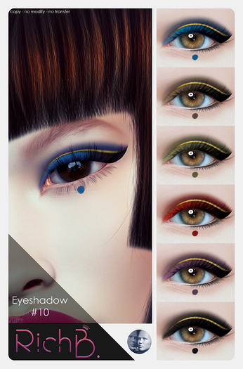 RichB. Eyeshadow #10  (wear/rez)