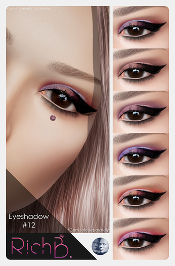 RichB. Eyeshadow #12 (wear/rez) Genus Head