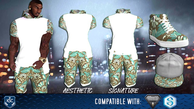 !!!!!!!!!!!!!!!!!!!!!!!!!!!!!KSC CASUEL WHITE AND GREEN FIT[M]