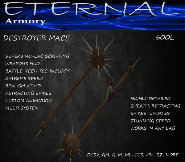 SALE!!! Destroyer Mace LIMITED TIME!!!