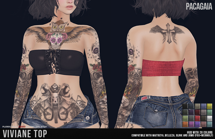 :PACAGAIA: Viviane Top {WEAR ME}