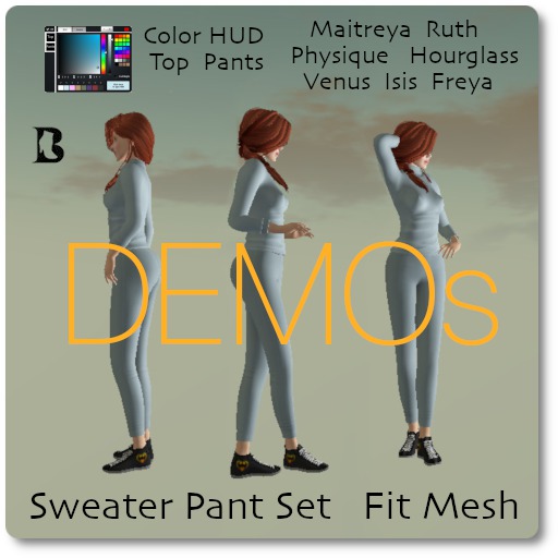 Blackburns Sweater & Pants Set 6 Sizes DEMO