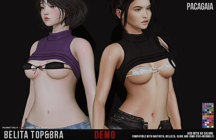 :PC: Belita Top&Bra DEMO {WEAR ME}