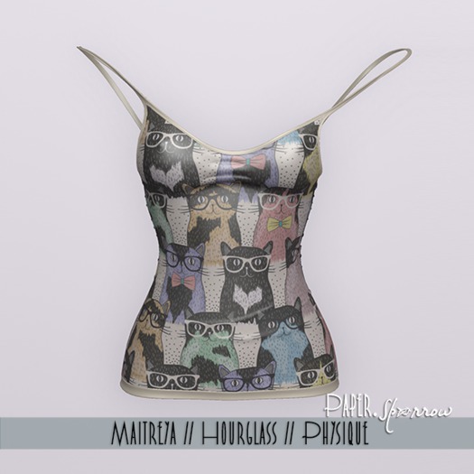 Paper.Sparrow - Cat - Night Shirt