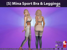 [S] Mina Sport Bra & Leggings Beige