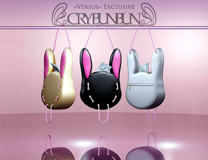 Second Life Marketplace - ♥CryBunBun♥ - Rich Bunny Bag Black