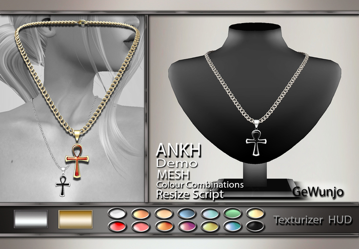 GeWunjo : ANKH necklace DEMO