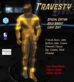 Travesty Gold Knight Light Suit