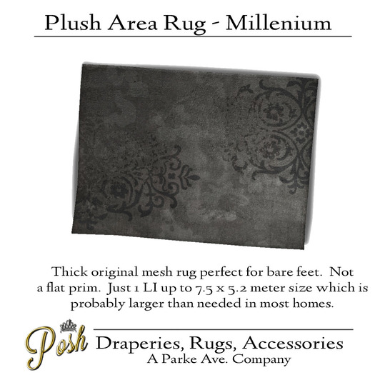 [Posh] Millennium Plush Area Rug