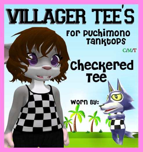 Villager Tee's - Checkered Tee (Tanktop Mod)