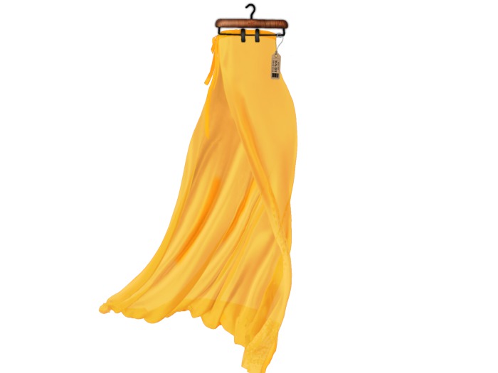 Jourda x Beach Skirt Yellow
