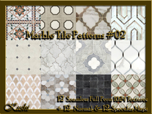 !Kushi! MarbleTilePatterns02 Textures -WearToUnpack