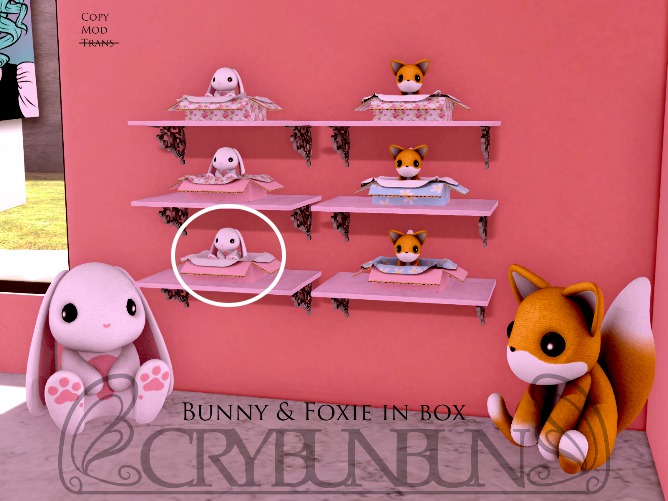 CryBunBun - Bunnies In Box (Pink/White) Unpacker