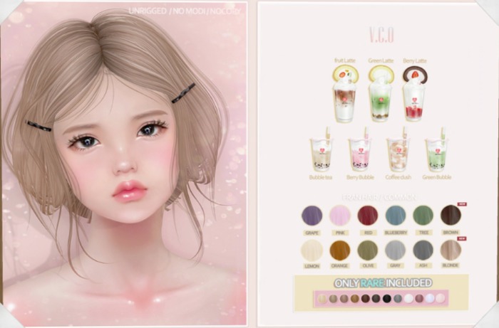 VCO ~ Fran Hair [ Tree ] . BOX