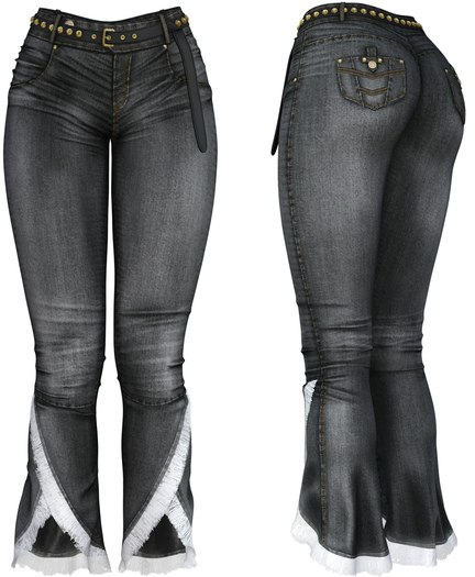 adorsy - Chloe Jean Pants Black - Maitreya