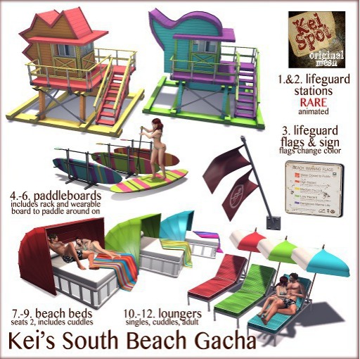 7. Kei's SoBe Gacha (bed, red)