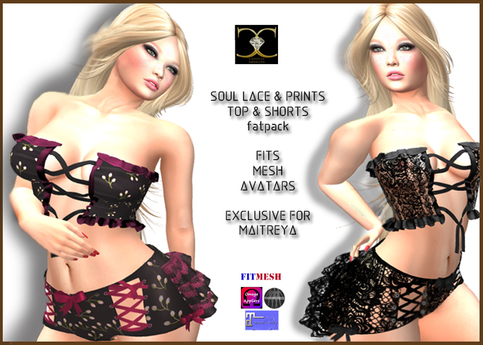 SOUL LACE & PRINTS OUTFIT FATPACK