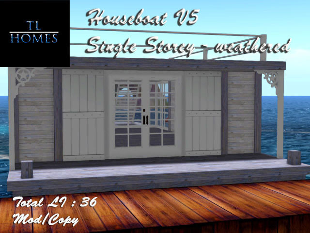 CB Houseboat V5 (s/s) Weathered
