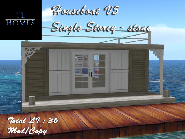 CB Houseboat V5 (s/s) Stone
